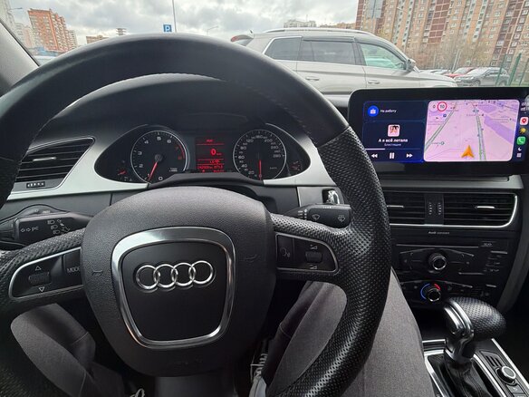2009 Audi A4 IV (B8), белый - вид 8