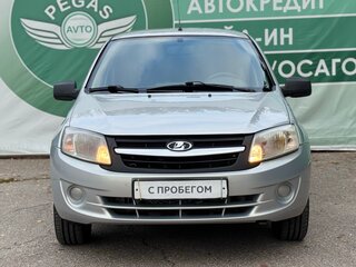 2013 Lada (ВАЗ) Granta I, серебристый, 390000 рублей, вид 3