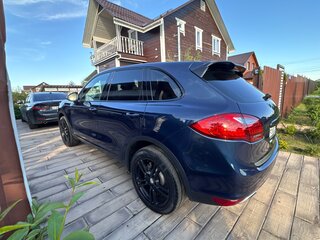 2011 Porsche Cayenne II (958), синий, 1800000 рублей, вид 4