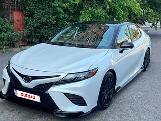 2023 Toyota Camry US Market VIII (XV70) Рестайлинг, белый, 3300000 рублей, вид 3