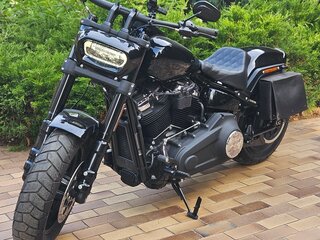 2020 Harley-Davidson Fat Bob, чёрный, 2250000 рублей, вид 1