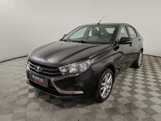 2021 Lada (ВАЗ) Vesta I, чёрный, 945000 рублей, вид 1