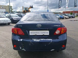 2008 Toyota Corolla AMT X (E140, E150), синий, 345000 рублей, вид 5