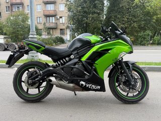 2014 Kawasaki ER-6F (Ninja 650R), зелёный, 425000 рублей, вид 4