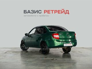 2017 Lada (ВАЗ) Granta I, зелёный, 539000 рублей, вид 5