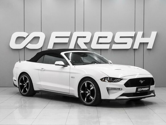 2019 Ford Mustang VI Рестайлинг, белый