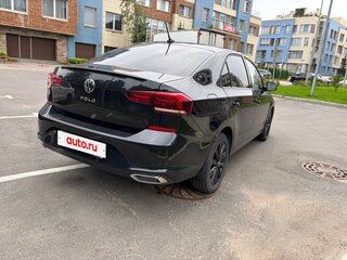 2020 Volkswagen Polo VI, чёрный, 1550000 рублей, вид 4
