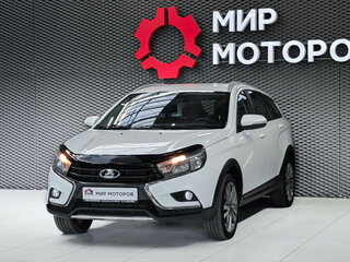 2019 Lada (ВАЗ) Vesta SW Cross I, белый, 970000 рублей, вид 1