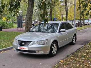 2010 Hyundai Sonata V (NF) Рестайлинг, серебристый, 595000 рублей, вид 1