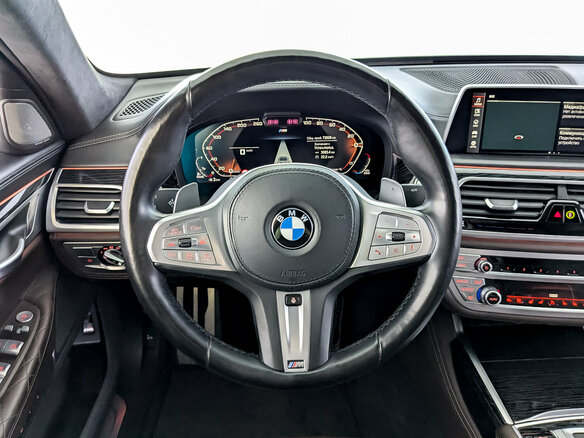 2021 BMW 7 серии 730d xDrive VI (G11/G12) Рестайлинг, белый, 6900000 рублей - вид 22