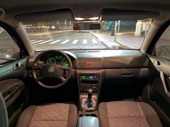 2005 Skoda Octavia I (A4) Рестайлинг, зелёный, 189000 рублей - вид 6