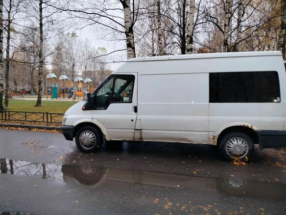 2002 Ford Transit, белый, 260000 рублей - вид 8