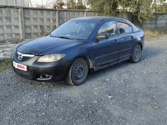 2006 Mazda 3 I (BK) Рестайлинг, синий, 170000 рублей