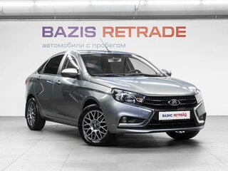 2017 Lada (ВАЗ) Vesta I, серый, 810000 рублей, вид 3