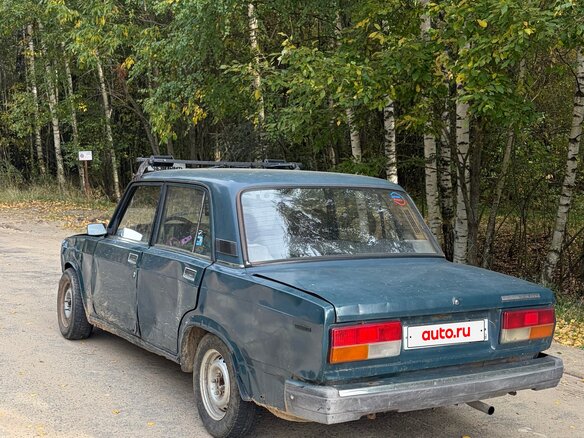 1999 Lada (ВАЗ) 2107, зелёный - вид 3