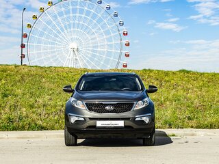 2015 Kia Sportage III Рестайлинг, серебристый, 1500000 рублей, вид 3
