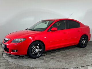 2007 Mazda 3 I (BK) Рестайлинг, красный, 597000 рублей, вид 1