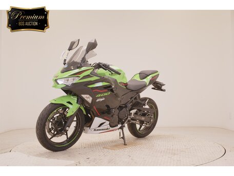 2022 Kawasaki Ninja 400, зелёный, 650000 рублей, вид 2
