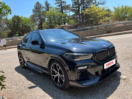 2020 BMW X6 M50d III (G06), чёрный, 8200000 рублей, вид 3