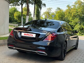 2018 Mercedes-Benz S-Класс 350 d Long VI (W222, C217) Рестайлинг, чёрный, 4850000 рублей, вид 5