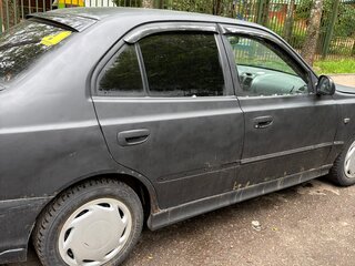2000 Hyundai Accent II, чёрный, 220000 рублей, вид 2