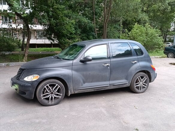 2001 Chrysler PT Cruiser, чёрный - вид 3