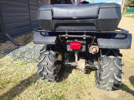 2002 Yamaha Grizzly 660, синий, 349000 рублей, вид 2