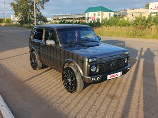 2017 Lada (ВАЗ) 2121 (4x4) Urban I Рестайлинг, коричневый, 650000 рублей, вид 1