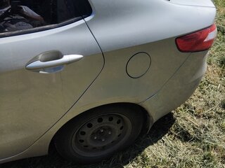 2014 Kia Rio III, серебристый, 540000 рублей, вид 5