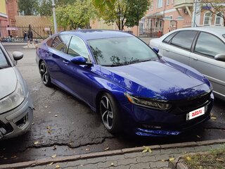 2019 Honda Accord X, синий, 1900000 рублей, вид 3