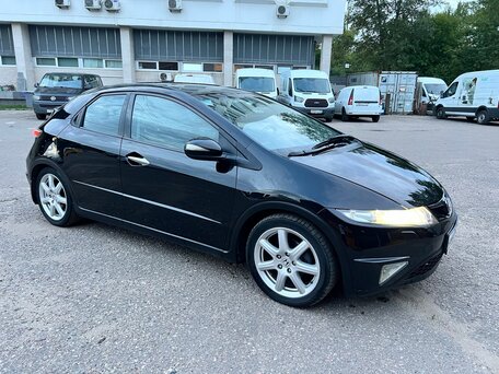 2008 Honda Civic VIII, чёрный, 695000 рублей, вид 4