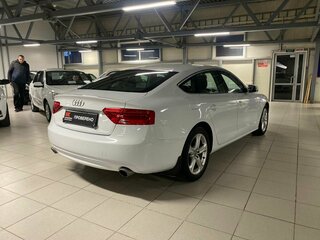 2012 Audi A5 I (8T) Рестайлинг, белый, 1479000 рублей, вид 4