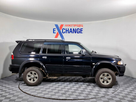 2005 Mitsubishi Pajero Sport I Рестайлинг, чёрный, 712000 рублей, вид 3