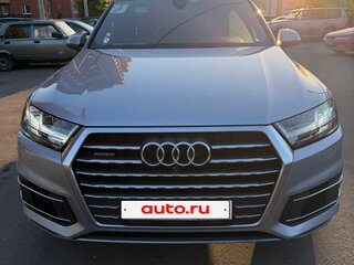 2019 Audi Q7 II (4M), серебристый, 5600000 рублей, вид 1