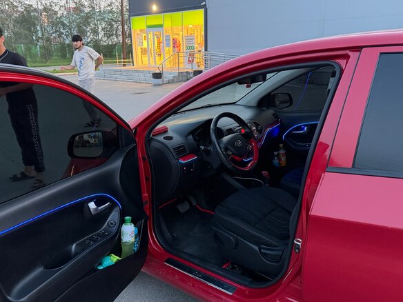 2014 Kia Picanto II, красный, 850000 рублей - вид 16