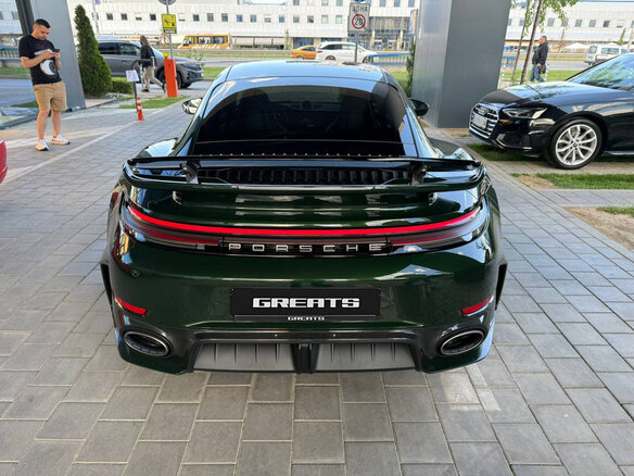 2026 Porsche 911 Turbo S VIII (992) Рестайлинг, зелёный, 43260000 рублей - вид 4