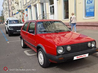 1989 Volkswagen Golf II, красный, 270000 рублей, вид 4