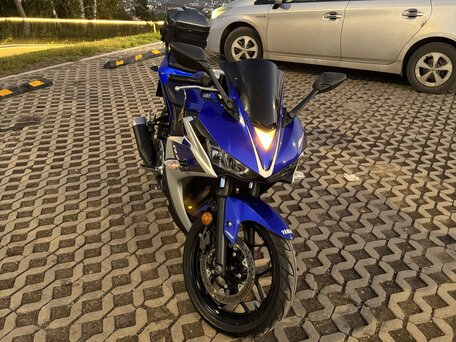 2016 Yamaha YZF-R25, синий, 350000 рублей, вид 4