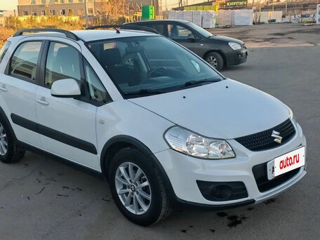 2013 Suzuki SX4 I (Classic) Рестайлинг, белый, 1200000 рублей, вид 3