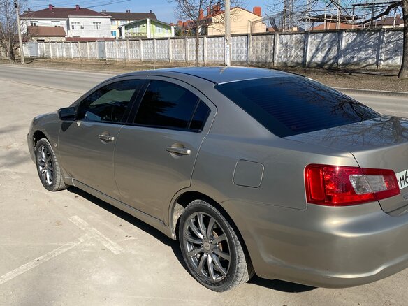 2008 Mitsubishi Galant IX Рестайлинг 2, бежевый, 750000 рублей - вид 6