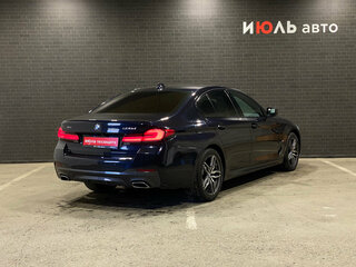 2020 BMW 5 серии 520d xDrive VII (G30/G31/G38) Рестайлинг, чёрный, 3800000 рублей, вид 5