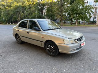 2007 Hyundai Accent ТагАЗ II, бежевый, 280000 рублей, вид 4