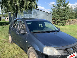 2012 Renault Logan I Рестайлинг, синий, 250000 рублей, вид 3