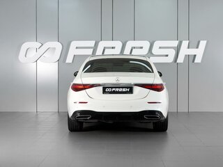 2021 Mercedes-Benz S-Класс 400 d 4MATIC VII (W223), белый, 9999000 рублей, вид 4
