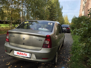 2012 Renault Logan I Рестайлинг, бежевый, 500000 рублей, вид 5