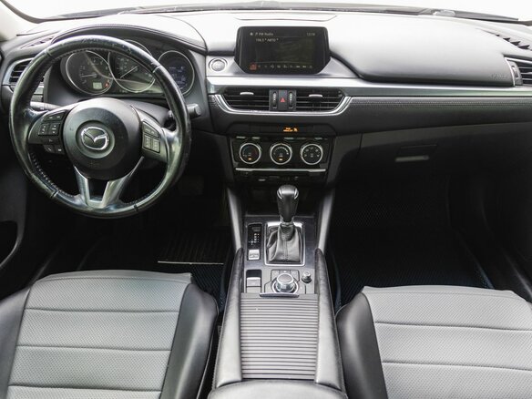 2016 Mazda 6 III (GJ) Рестайлинг, синий, 1900000 рублей - вид 19