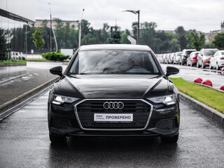 2020 Audi A6 40 TFSI V (C8), чёрный, 2741777 рублей, вид 4