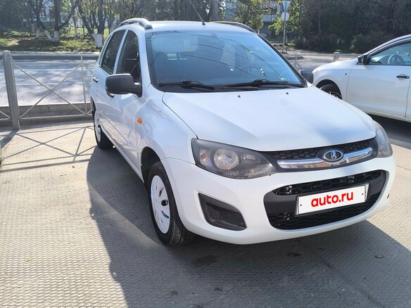 2015 Lada (ВАЗ) Kalina II, белый, 445000 рублей - вид 1