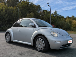 2002 Volkswagen Beetle I (A4), серебристый, 580000 рублей, вид 4