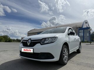 2017 Renault Logan II, белый, 900000 рублей, вид 1